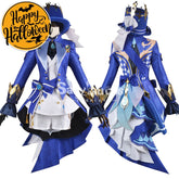 【In Stock】Game Genshin Impact Cosplay Furina Costume Plus Size Costumes
